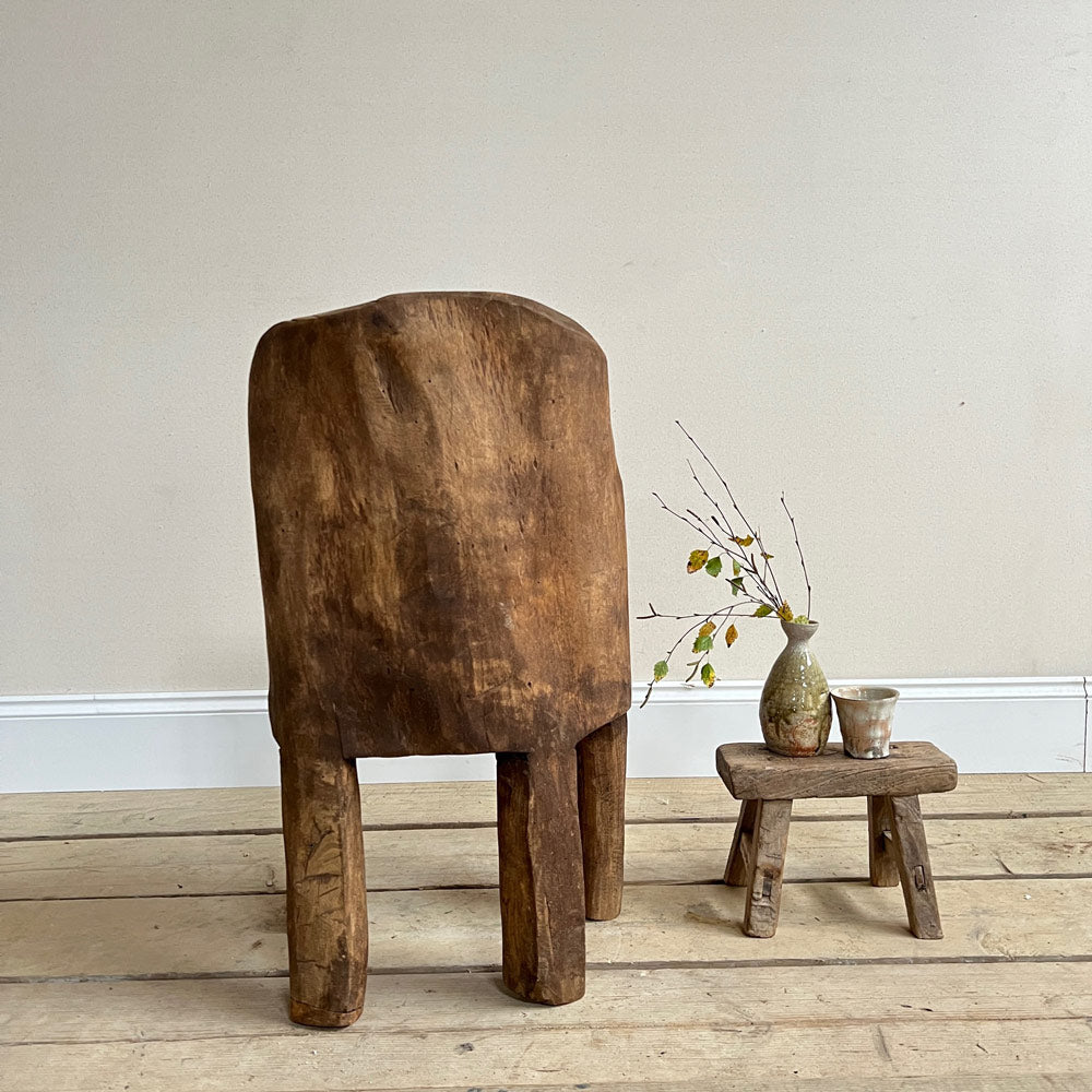Antique Indian primitive chair | Rosalind