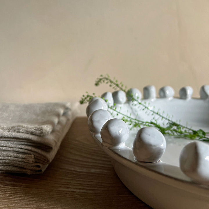 Textured Ceramic Bowl | Spheres