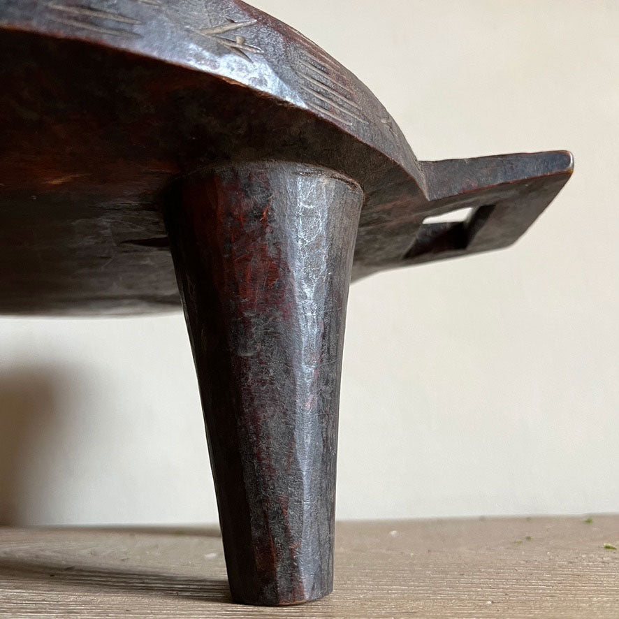Antique Wooden African Tray | Medium