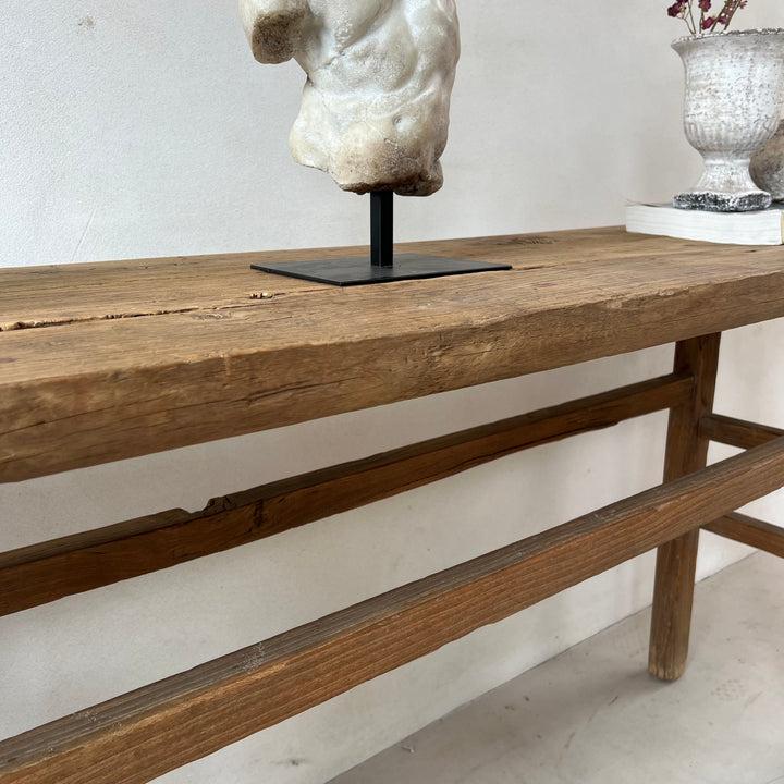 Antique Elm Console Table | Tamara