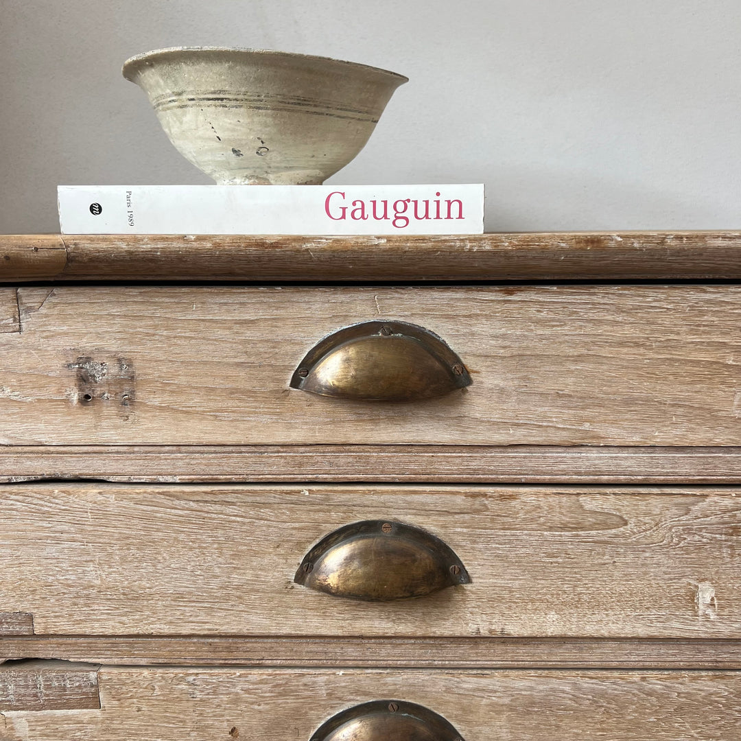 Vintage Architects Plan Chest Of Drawers | Seva