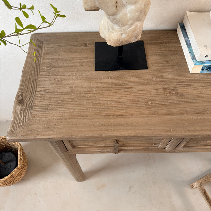 Antique dark wood console table | Hambledon