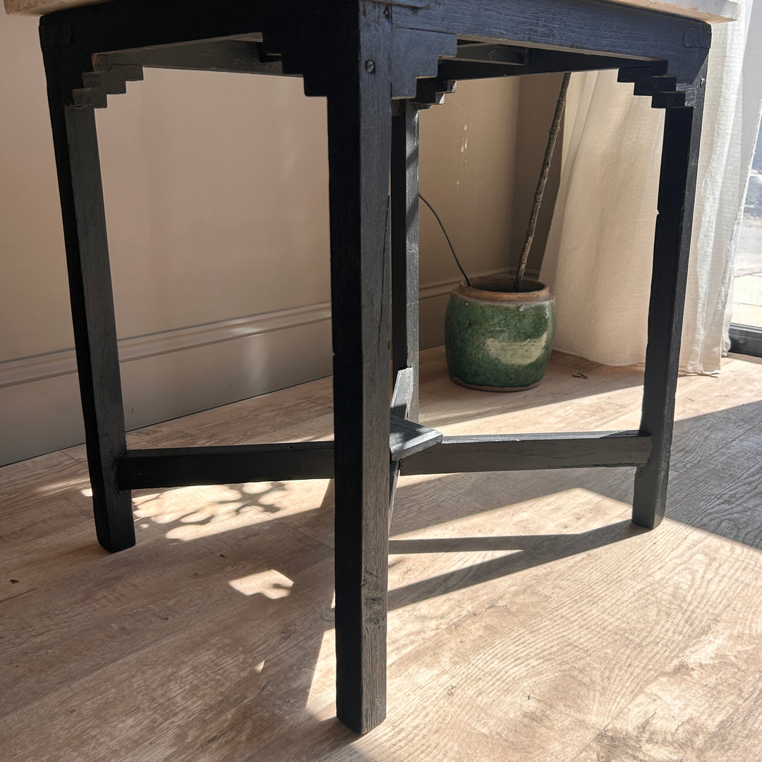 Original Vintage Marble Top Side Table | Petra
