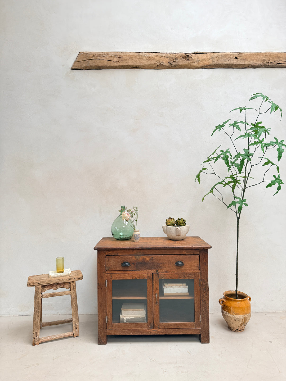 Antique glazed shop counter | Lavenham