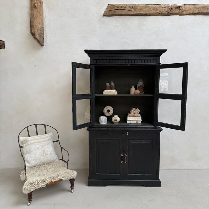 Antique glazed Cabinet Benson