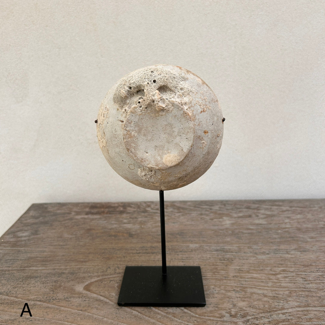 Ship wrecked bowl on Stand