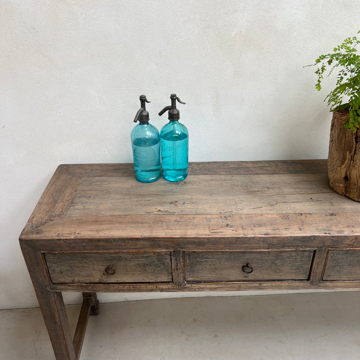 Narrow Antique Console Table
