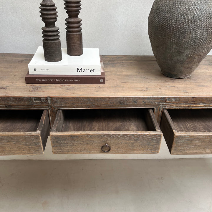 Narrow Antique Console Table