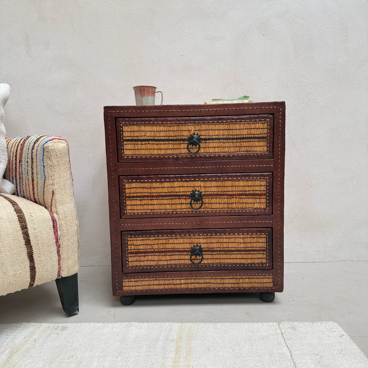 Nomadic Stripe Chest Of Drawers