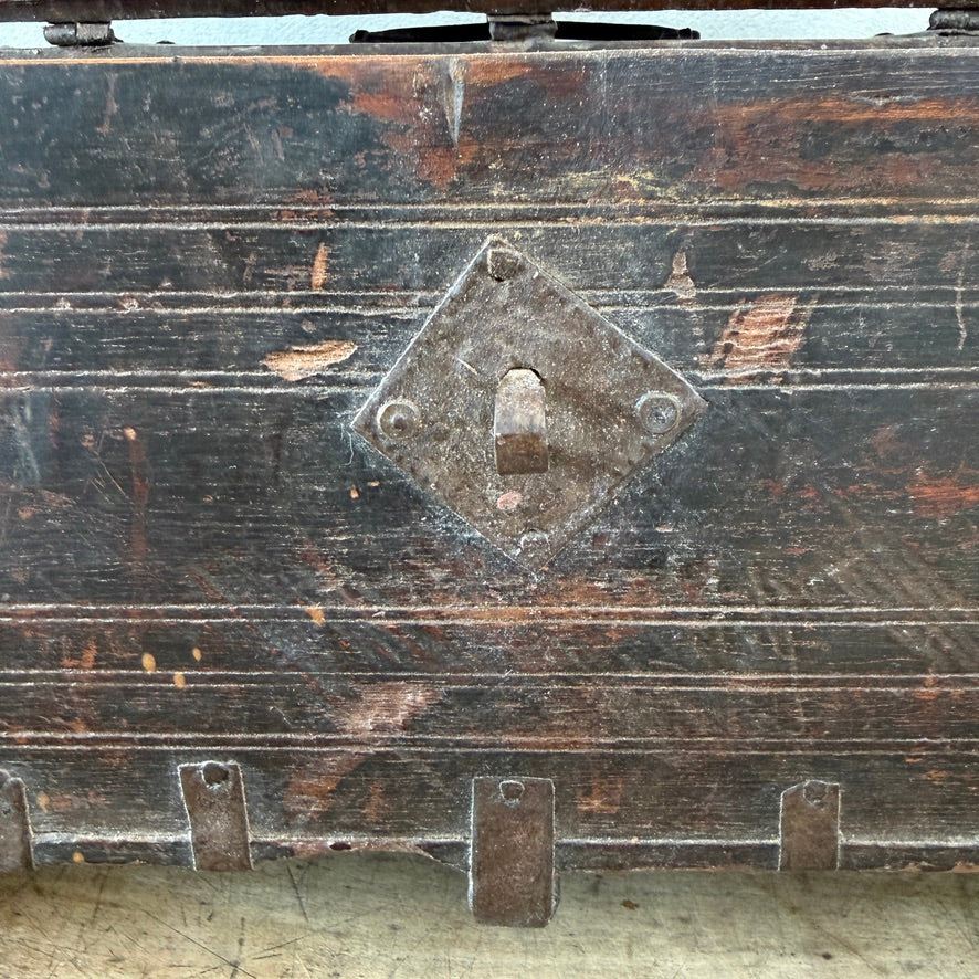 Antique Indian Teak Merchant’s Box | Ishani