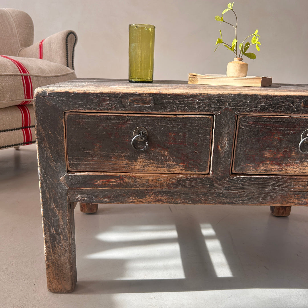 Antique Square Coffee Table | Laticia