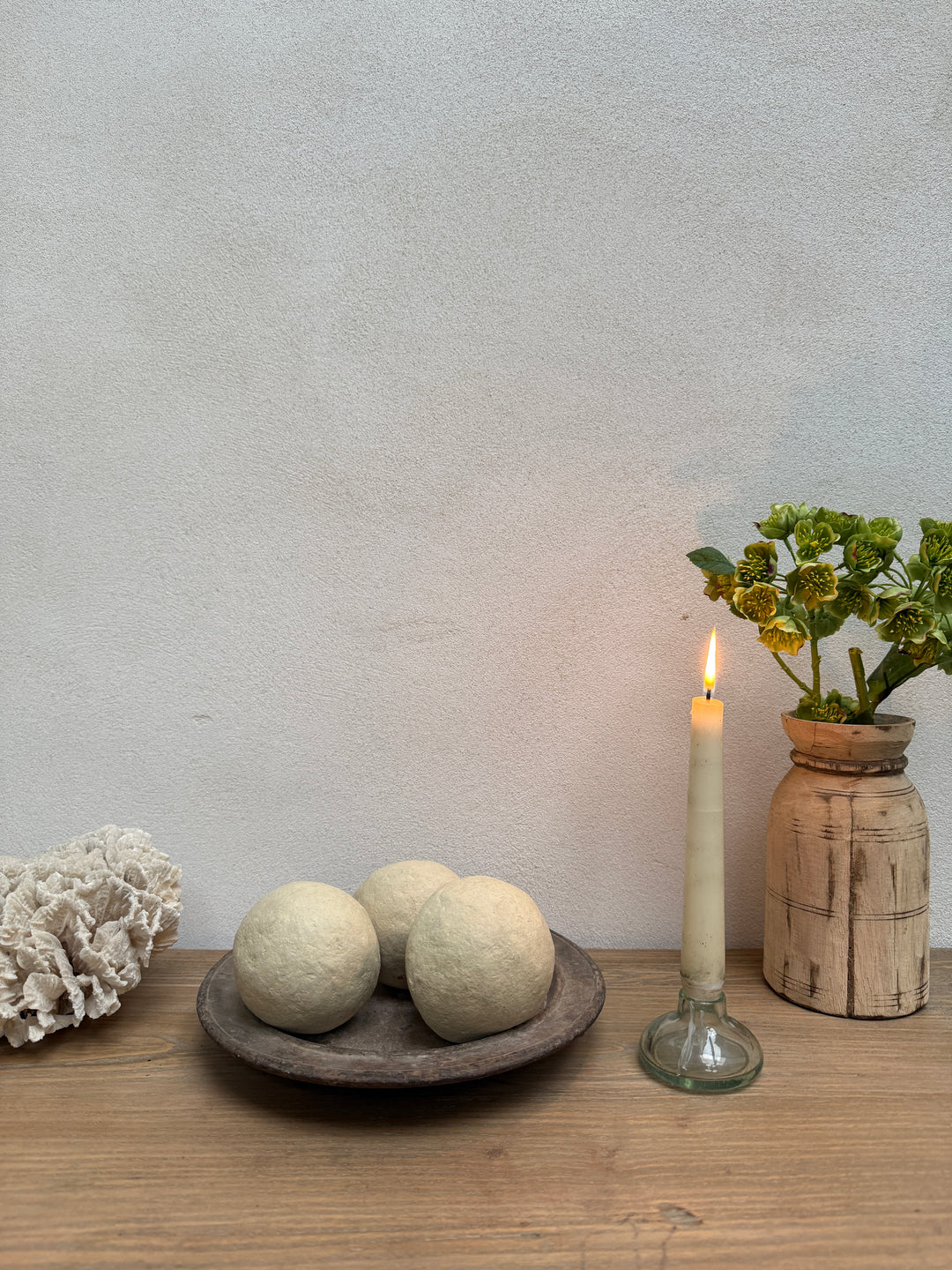 Paper Maché Decorative Sphere