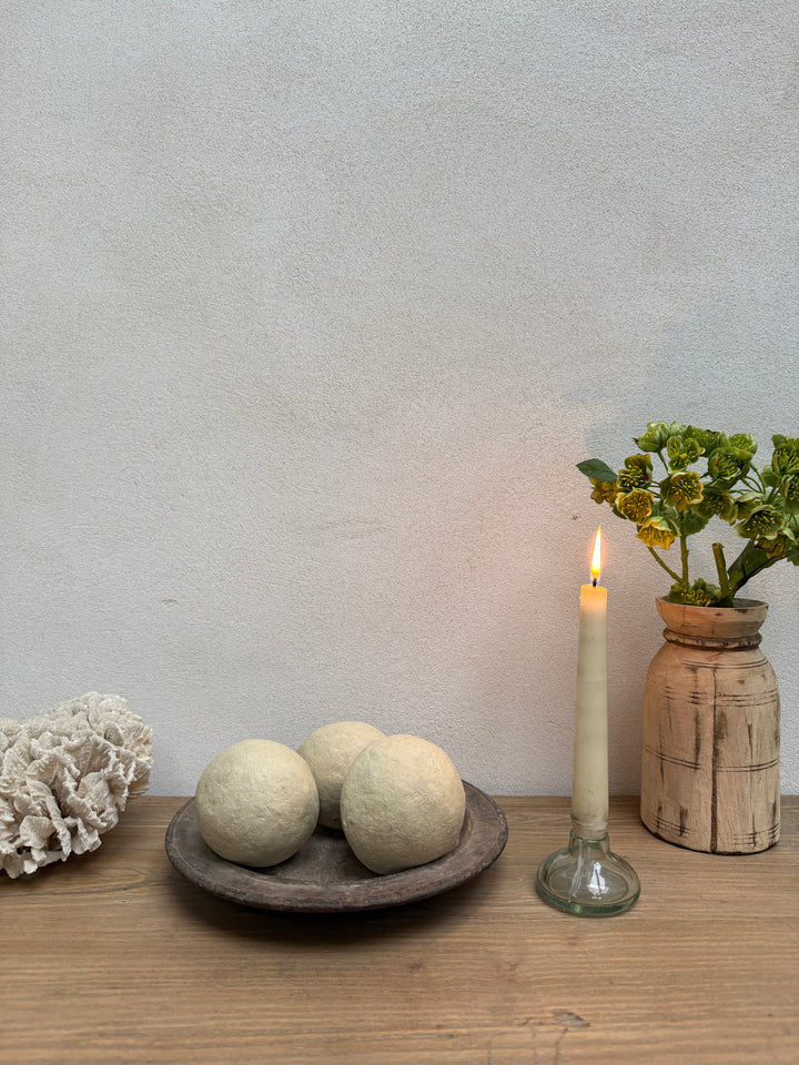 Paper Maché Decorative Sphere