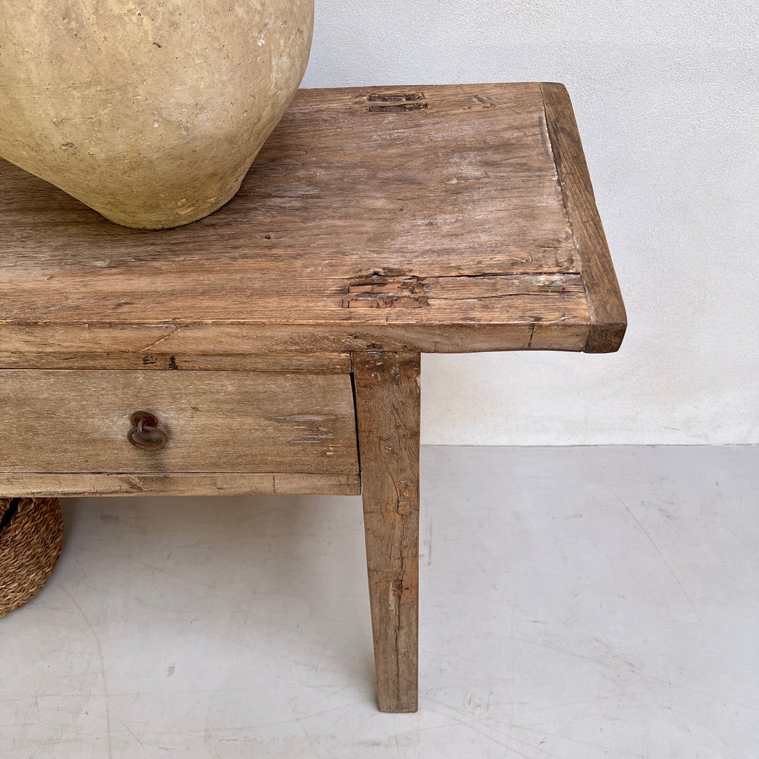 Antique Elm Console Table | Hattie