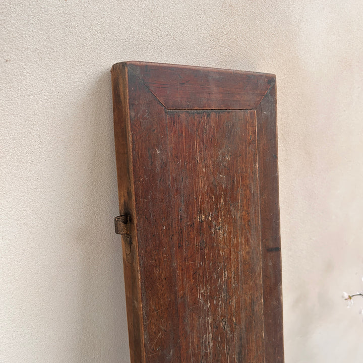 Antique Dark Wood Storage Chest | Jude