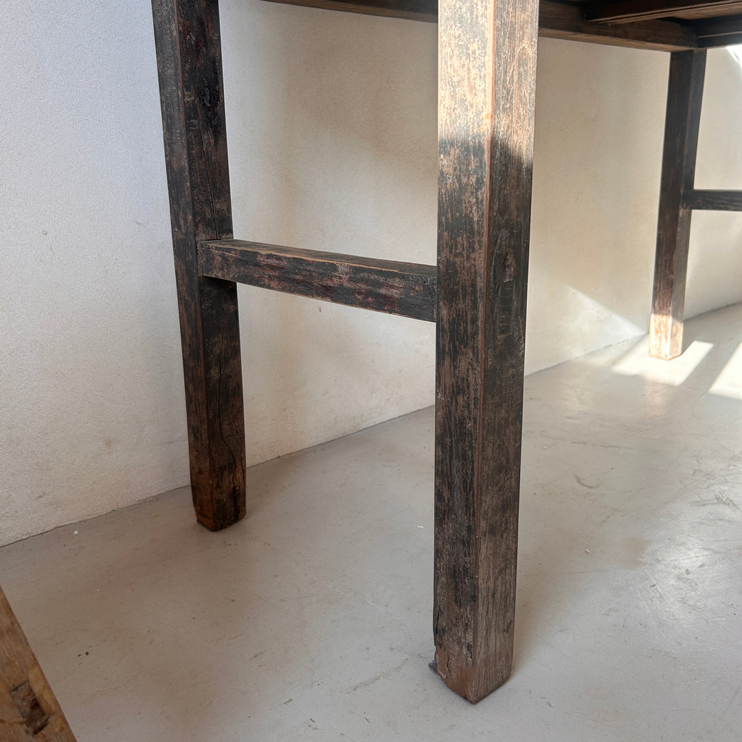 Antique Elm Console Table | Monkton