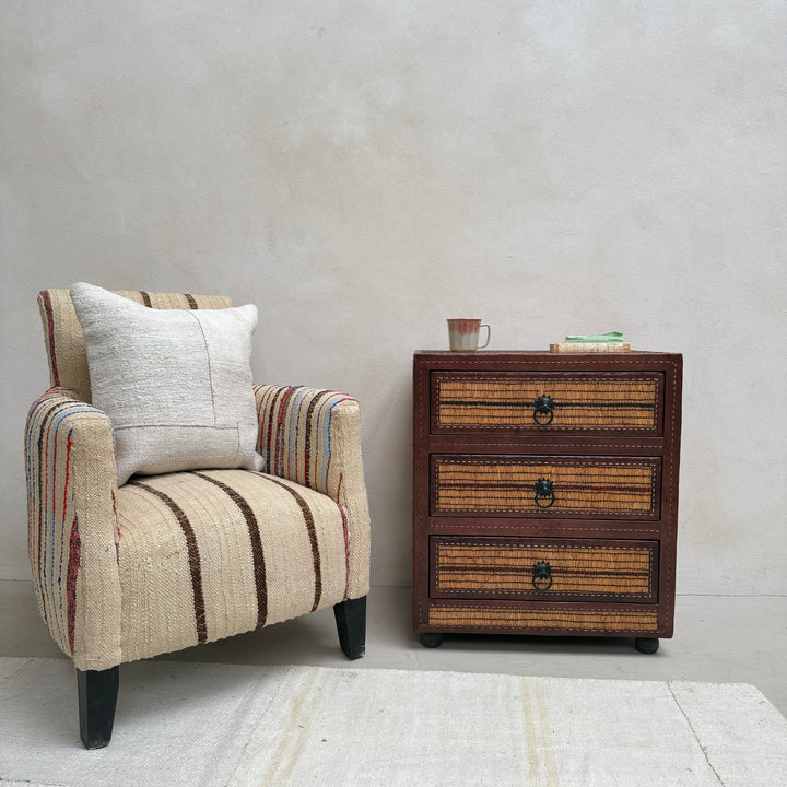 Nomadic Stripe Chest Of Drawers