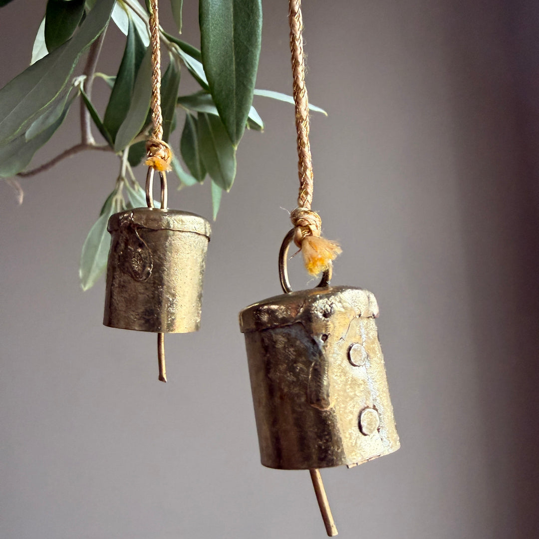 Brass Bell Christmas Decoration
