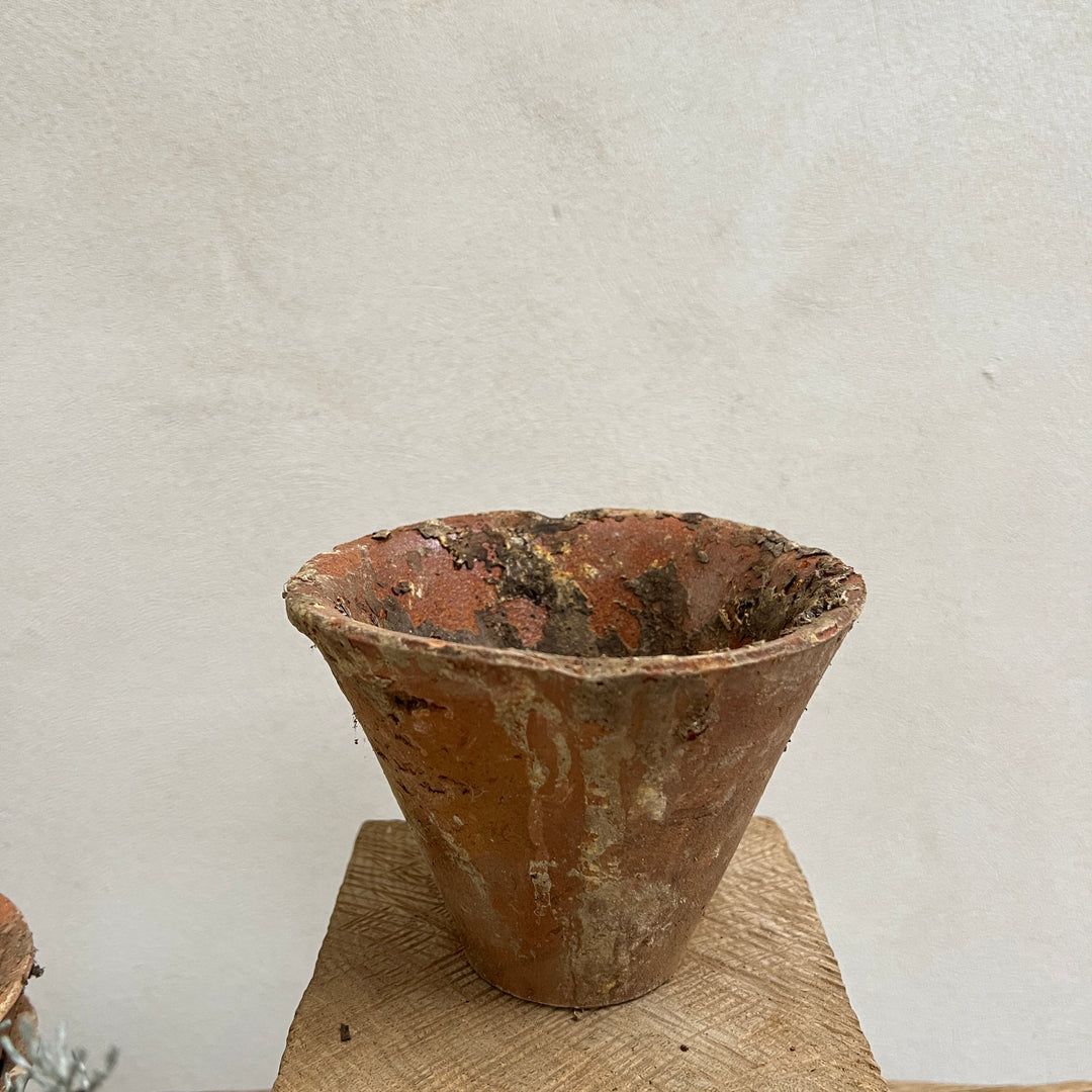 Vintage Resin flower pot