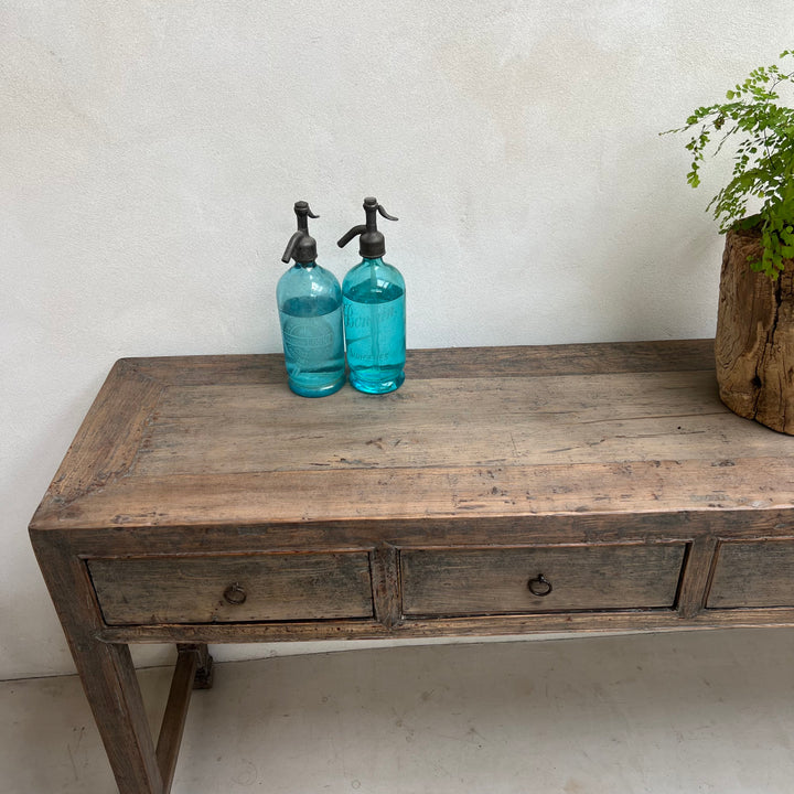 Narrow Antique Console Table