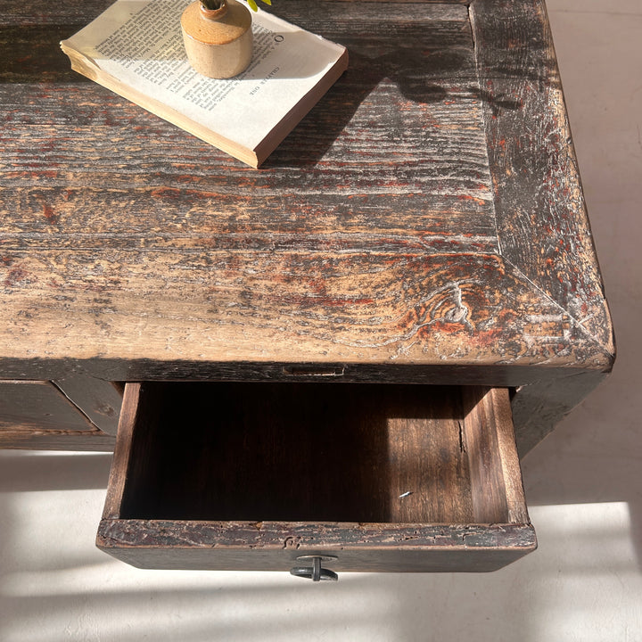 Antique Square Coffee Table | Laticia