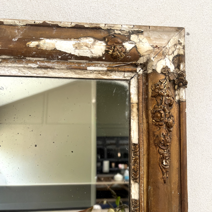 Antique French Ornate Mirror