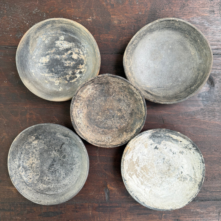 Antique small clay plate