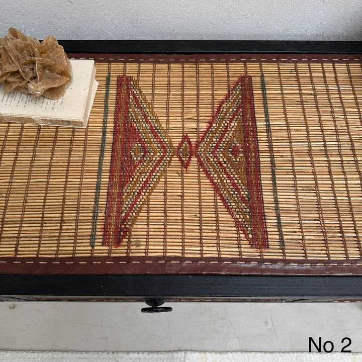 Handcrafted Nomadic Patterned Metal Console | Medium