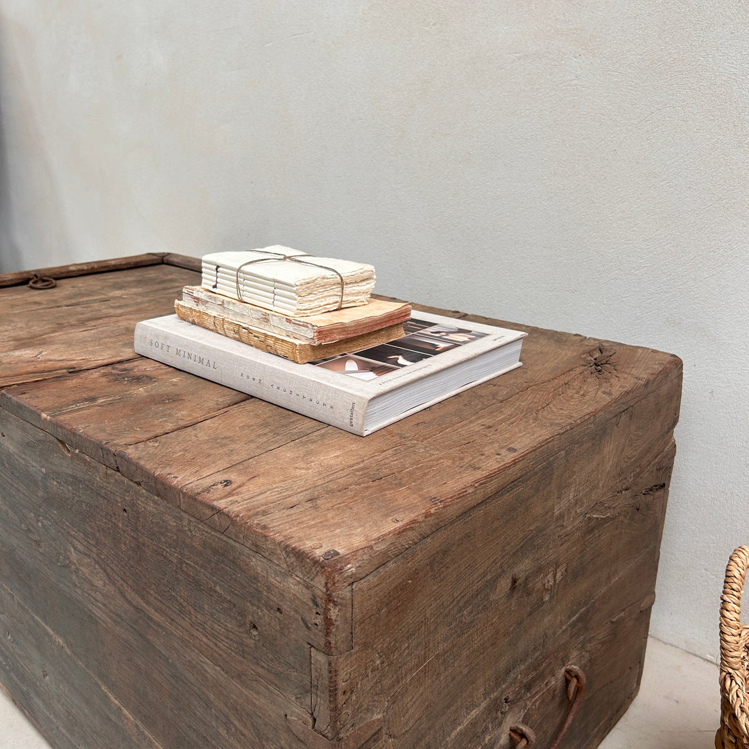 Antique Teak Blanket Box | Felix