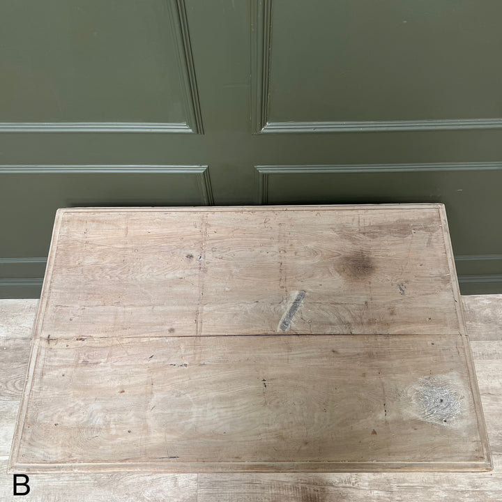 Vintage Pale Wood Desk | Elise