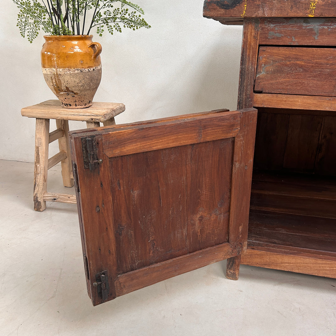 Vintage Workbench Kitchen Island | Elena
