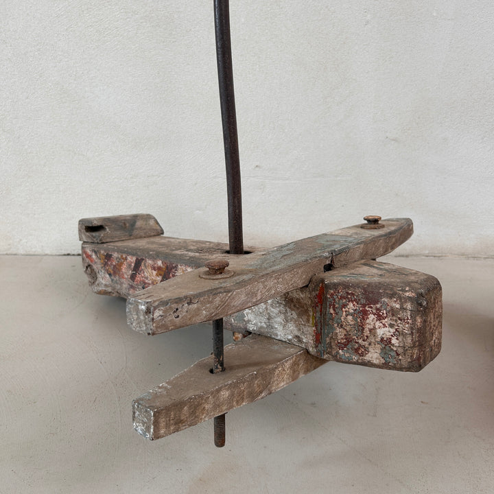Vintage Primitive Hanging Aeroplane