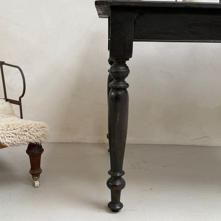 Antique Ebony Desk Harry