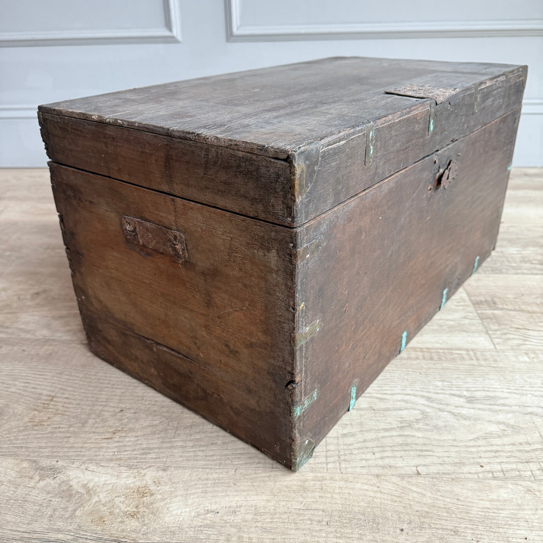 Small Antique Blanket Box | Esther
