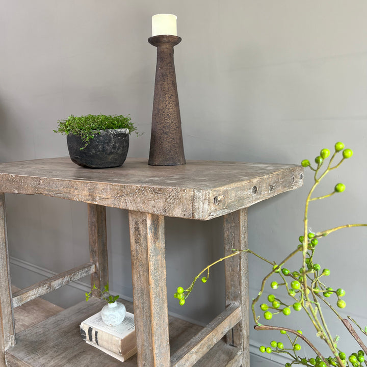 Antique Console Table With Shelf | Knutsford