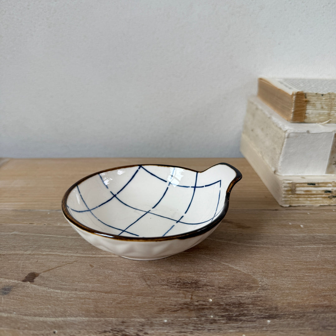 Small Ceramic Patterned Appetiser Dish