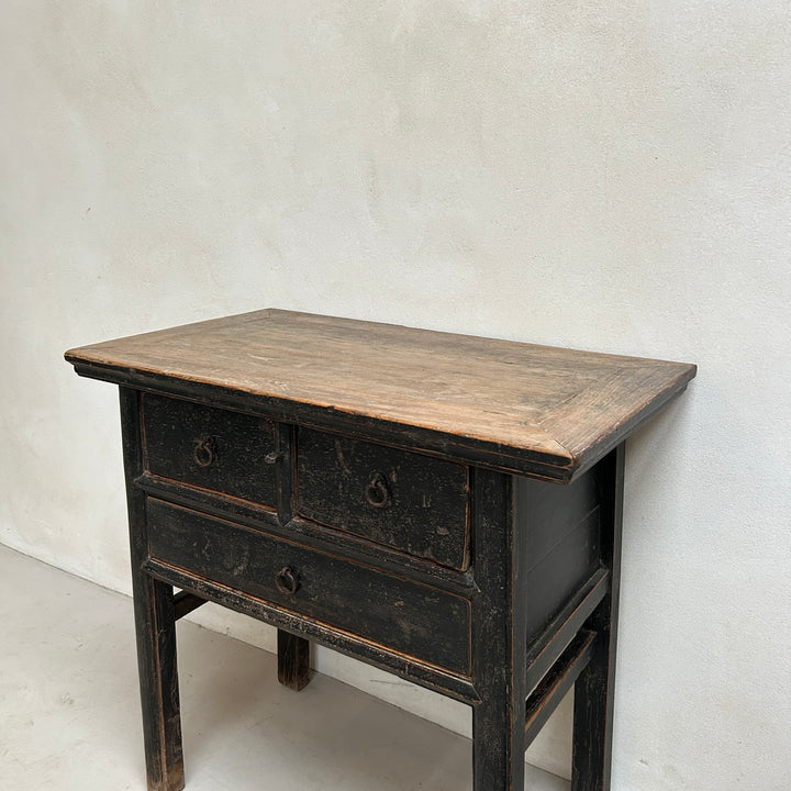 Antique Black Console Table | Snowshill