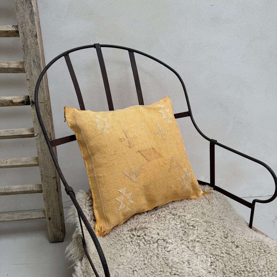 Moroccan Cactus Silk Cushion