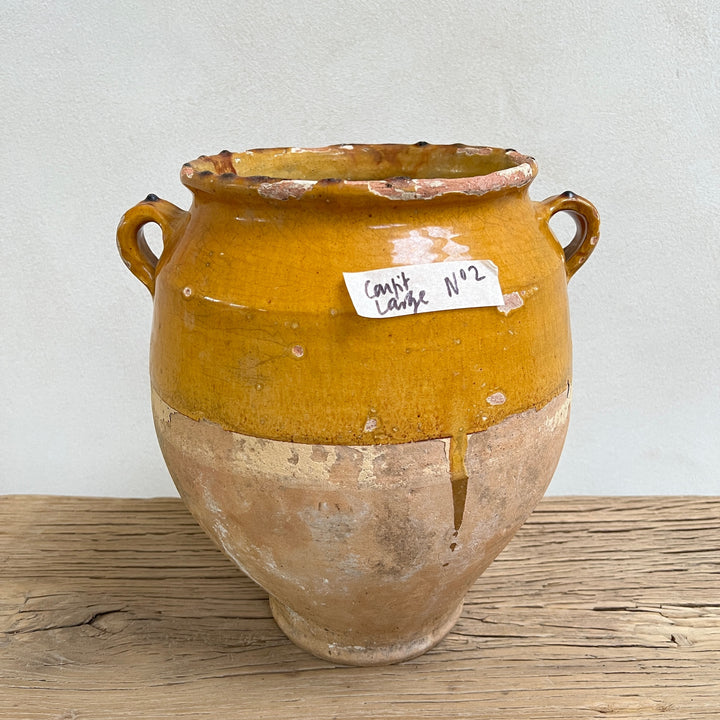 Antique French Confit Pot | Large