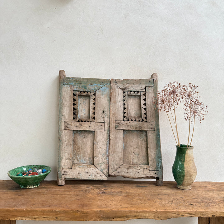 Antique Moroccan Window No:6