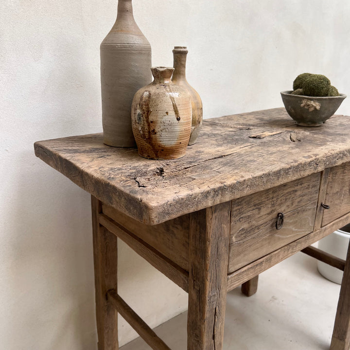 Antique Two Drawer Console Forster