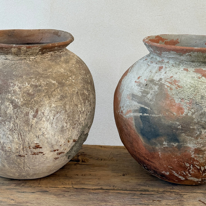 Extra Small Antique Java Pots