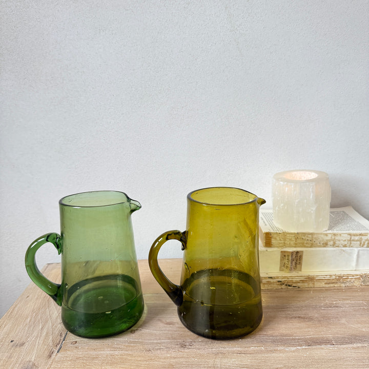 Hand Blown Glass Jug
