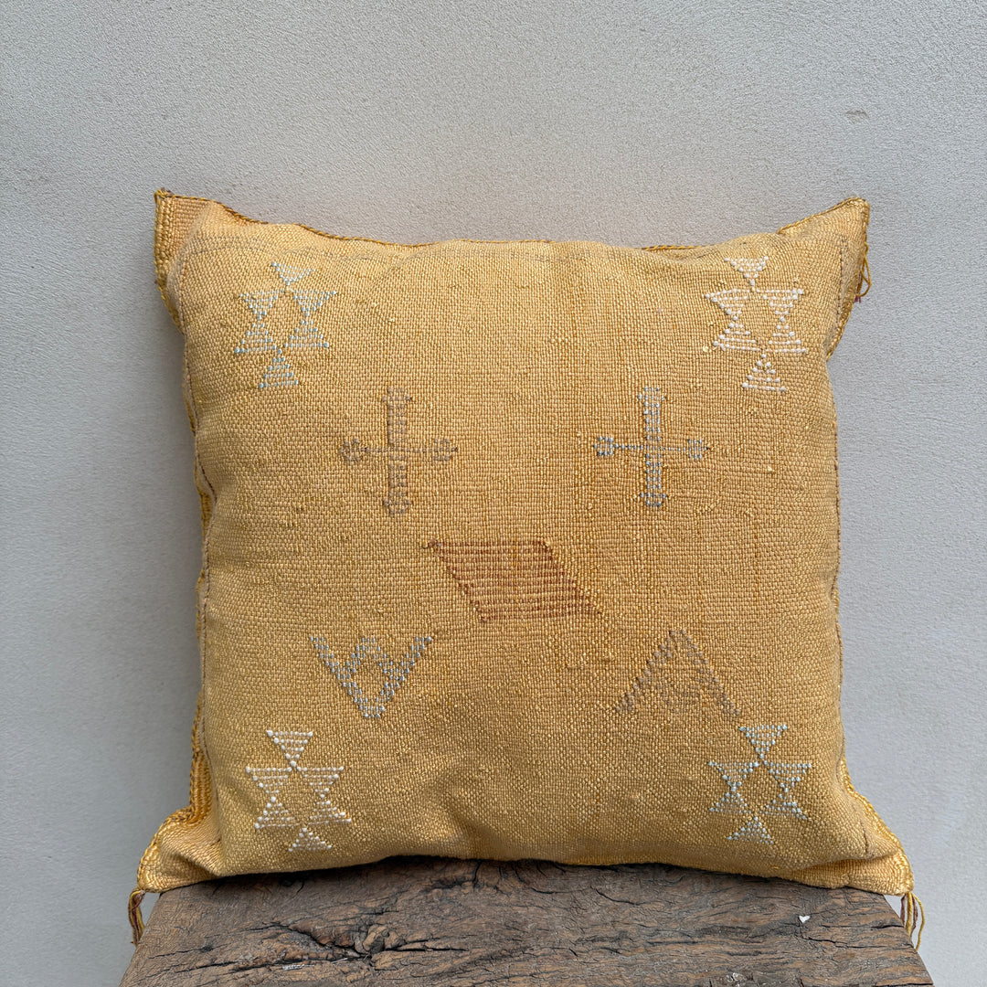 Moroccan Cactus Silk Cushion