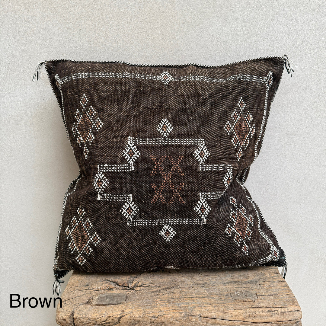 Moroccan Cactus Silk Cushion