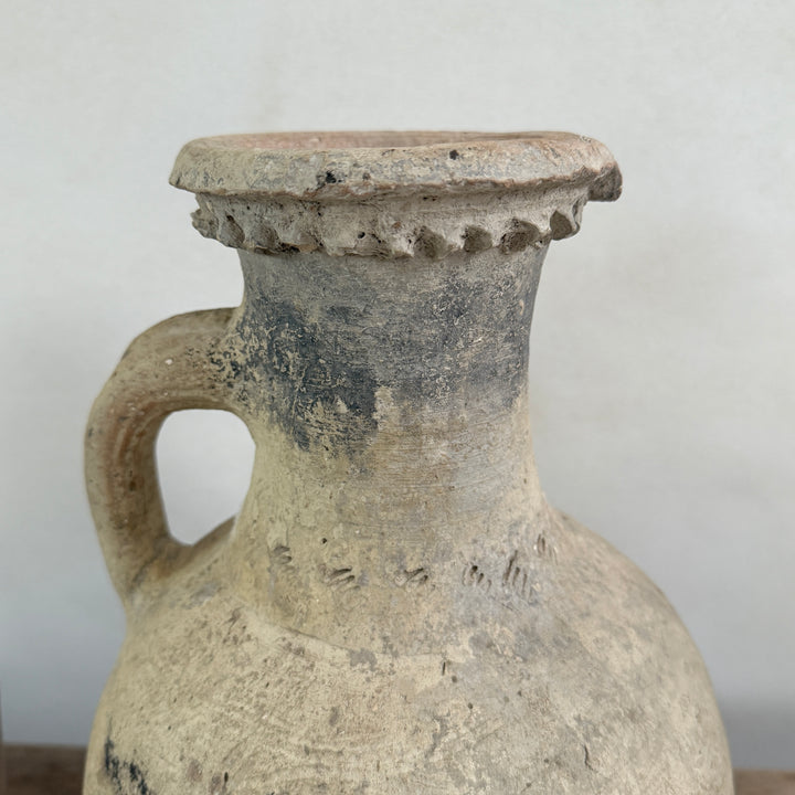 Rustic Antique Terracotta Vessel
