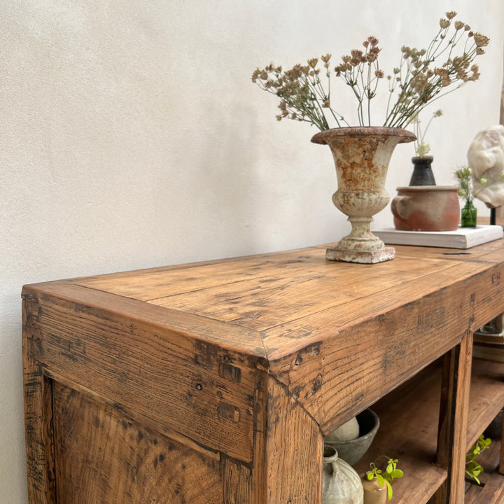 Large Antique Rustic Shop Counter | Jasper