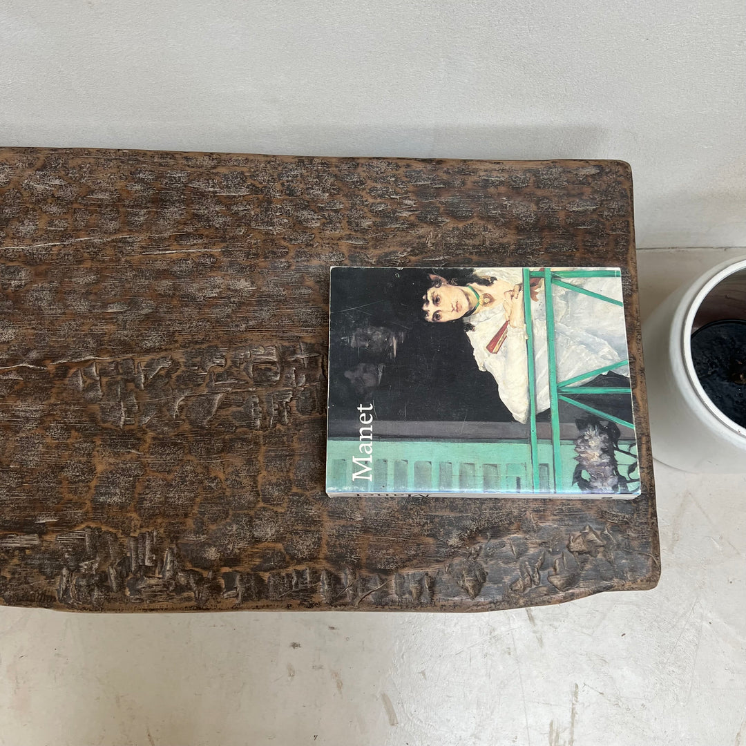 Antique Dark Wood Bench | Ziggy