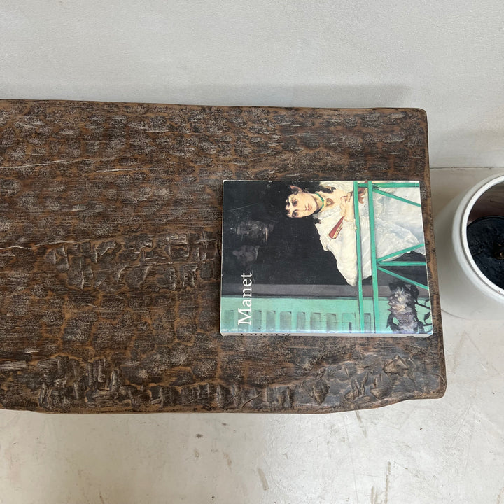 Antique Dark Wood Bench | Ziggy