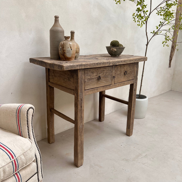 Antique Two Drawer Console Forster